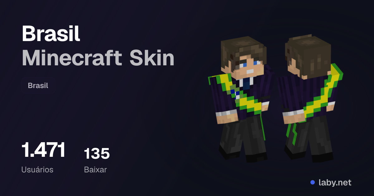 Brasil Minecraft Skin | Laby
