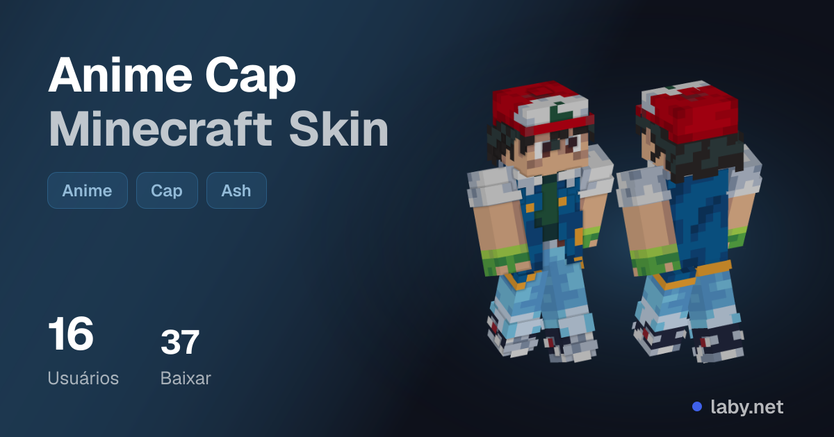 Anime Cap Minecraft Skin | Laby