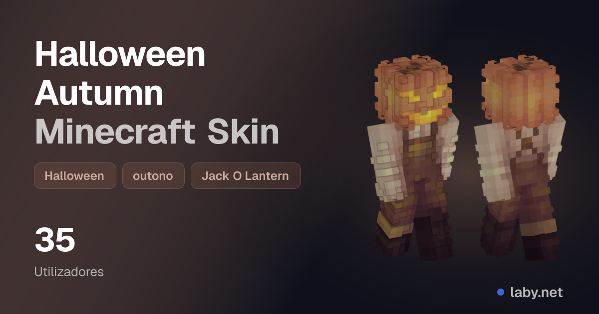 Halloween Autumn Minecraft Skin | Laby