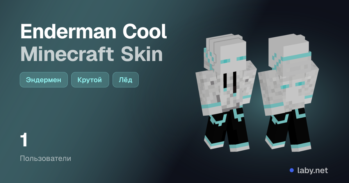 Enderman Cool Minecraft Skin | Laby