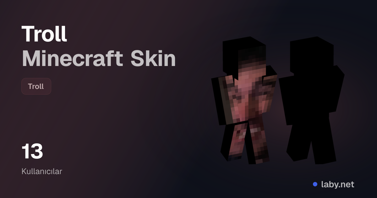 Troll Minecraft Skin | Laby