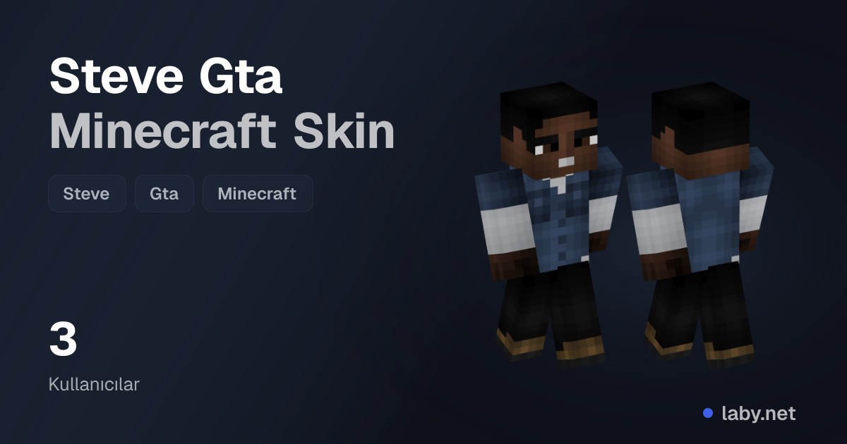 Steve Gta Minecraft Skin | Laby