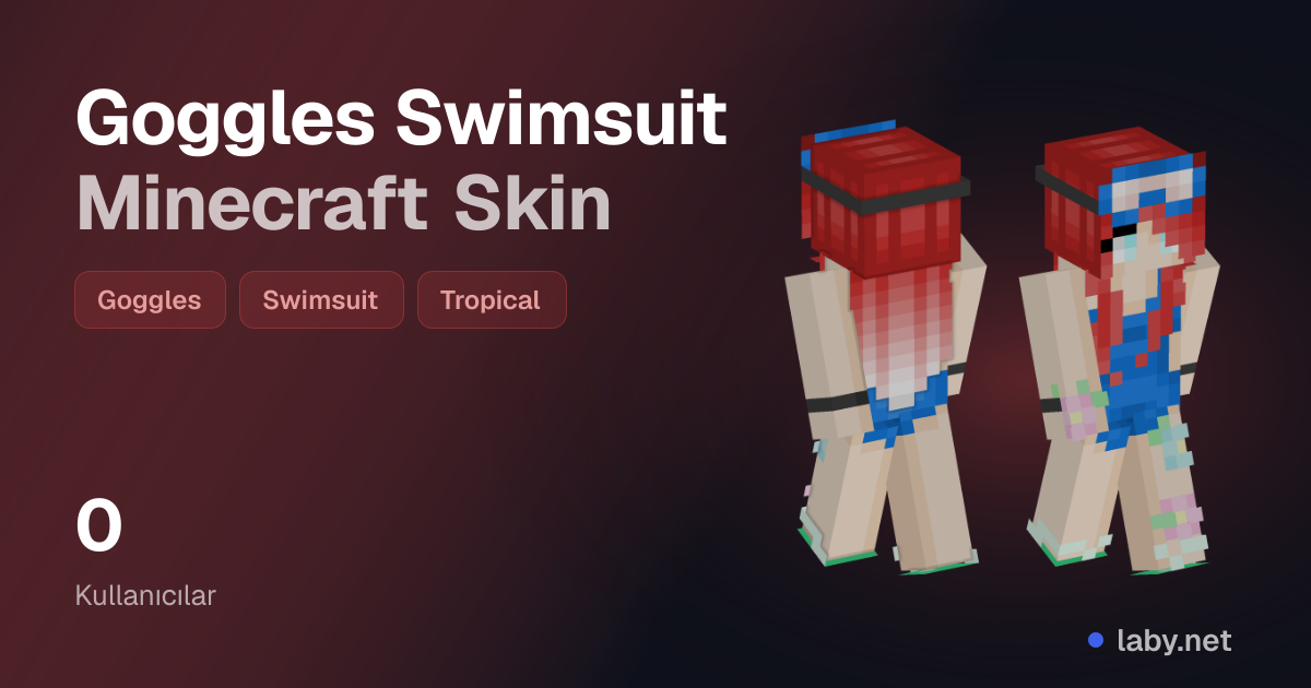 Goggles Swimsuit Minecraft Skin | Laby