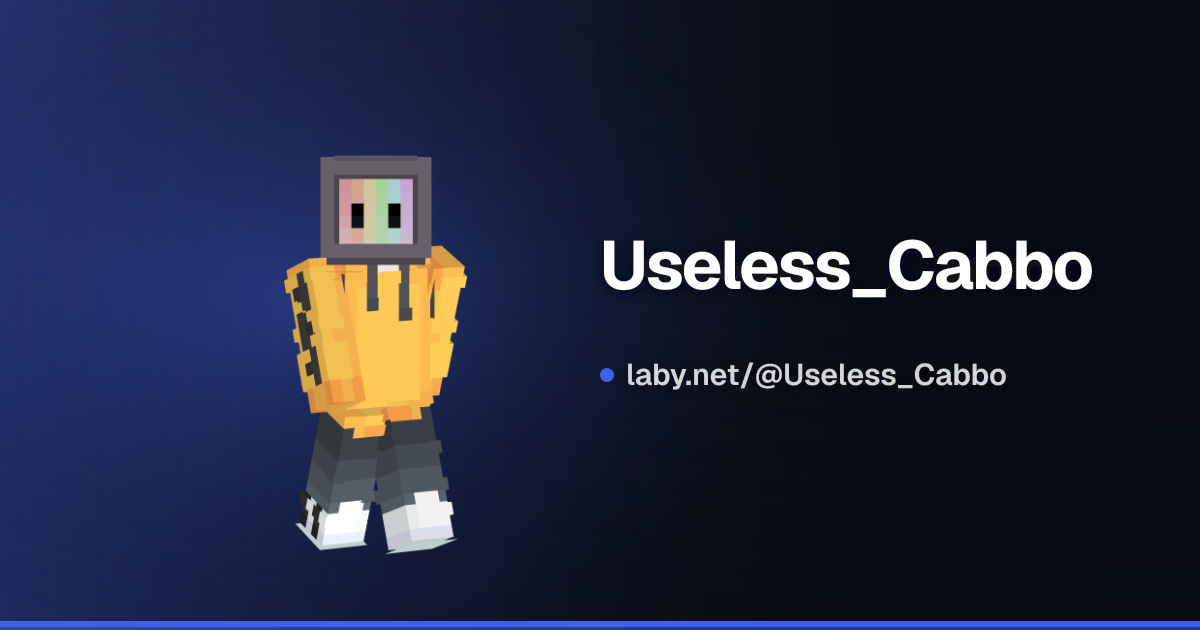 Useless_Cabbo | Minecraft 档案 | Laby