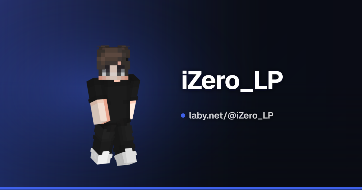 iZero_LP | Minecraft 档案 | Laby